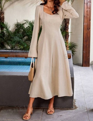 Rochie midi Shein, bej