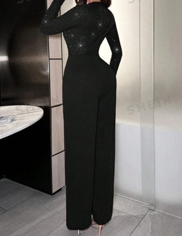 Salopetă Shein Curve+, negru
