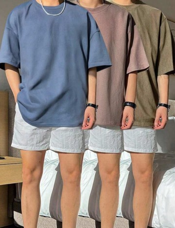 Set Tricouri Shein, mix culori