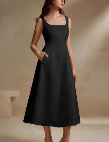 Rochie maxi Shein, negru