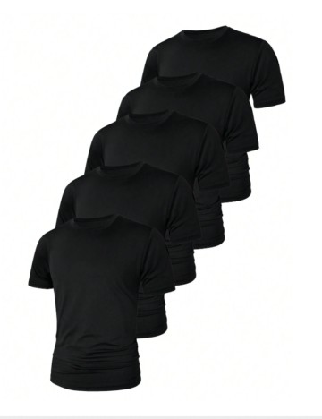 Set Tricouri Shein, negru