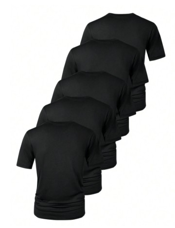 Set Tricouri Shein, negru