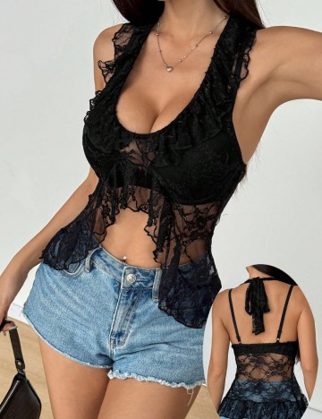 Top Shein, negru