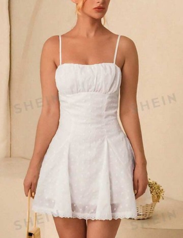Rochie mini Shein, alb
