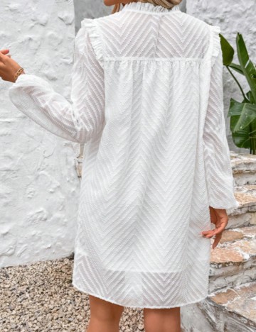 Rochie mini Shein, alb