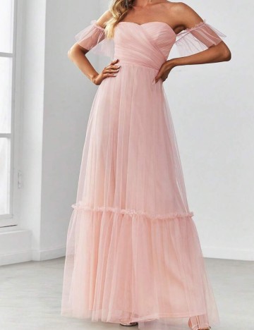Rochie maxi Shein, roz
