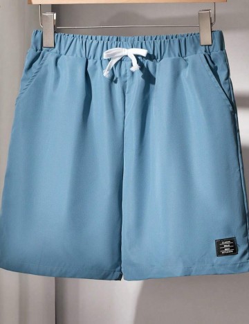 Pantaloni scurți Shein, albastru