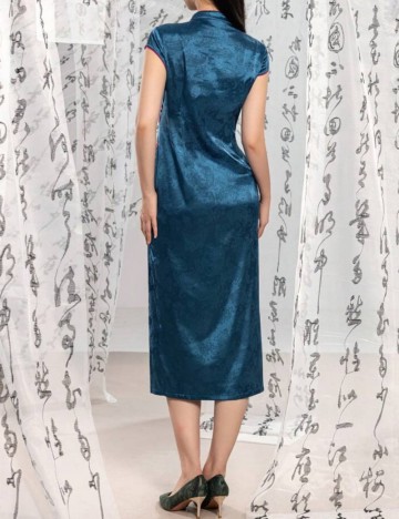 Rochie midi Shein, albastru