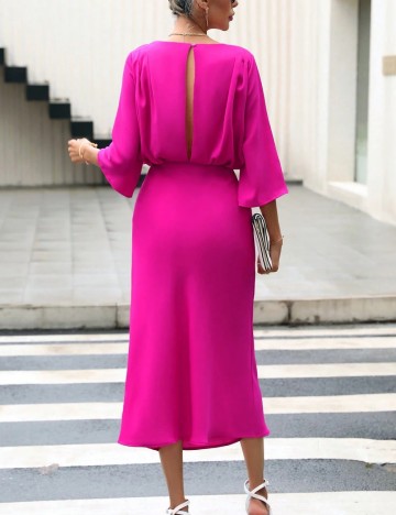 Rochie midi Shein, roz