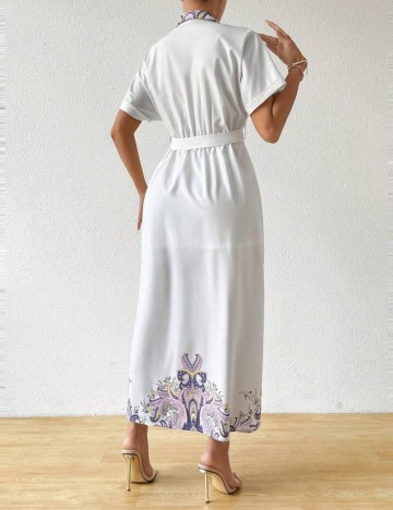 Rochie tip cămașă Shein, mix culori