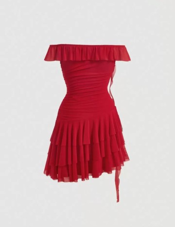 Rochie mini Shein, roșu