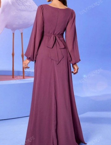 Rochie de ocazie Shein, mov