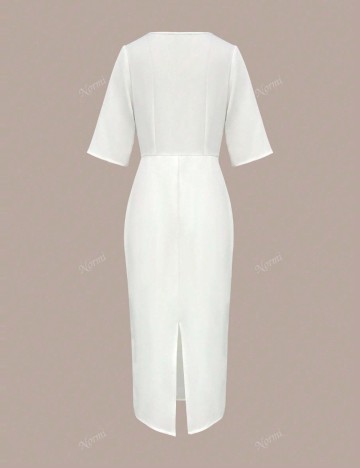 Rochie maxi Shein, alb