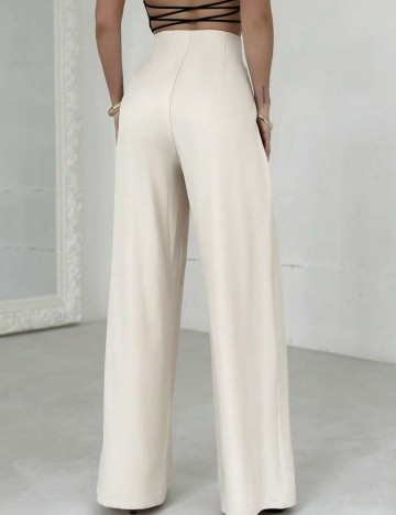 Pantaloni Shein, crem