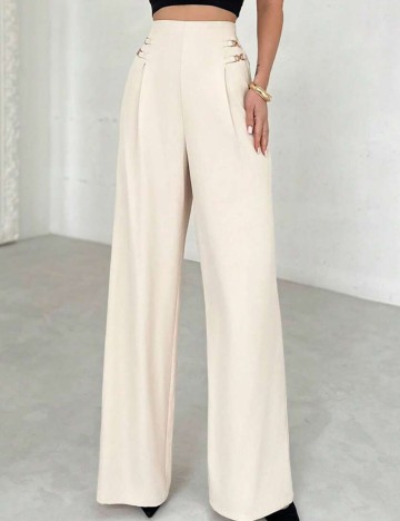Pantaloni Shein, crem