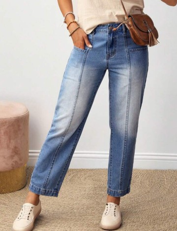 Jeans Shein, albastru