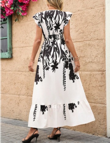 Rochie maxi Shein, mix culori
