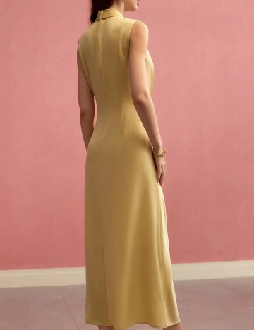Rochie midi Shein, galben