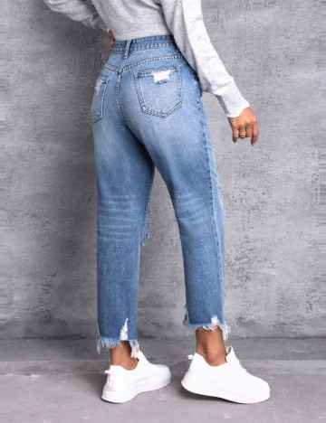 Jeans Shein, albastru