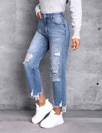 Jeans Shein, albastru