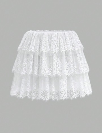 Fustă mini Shein, alb