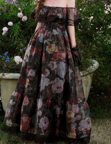 Rochie maxi Shein, mix culori