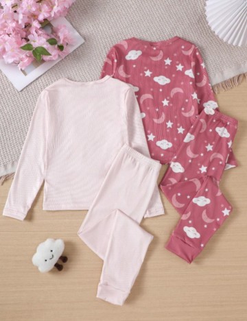 Set pijamale Shein, mix culori