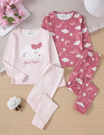 Set pijamale Shein, mix culori