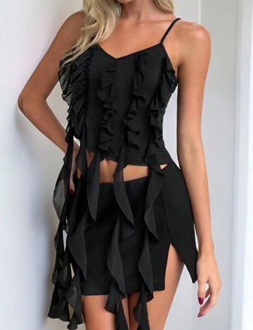 Top Shein, negru