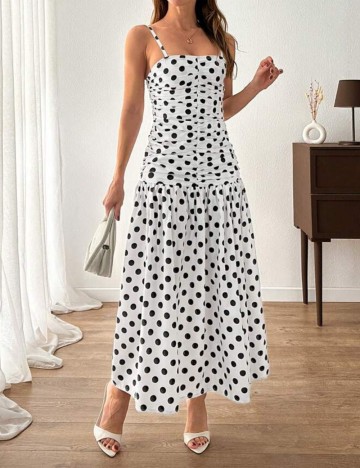 Rochie maxi Shein, alb