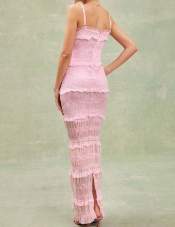 Rochie maxi Shein, roz