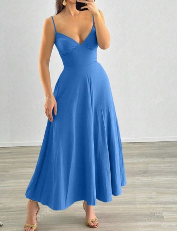 Rochie midi Shein, albastru
