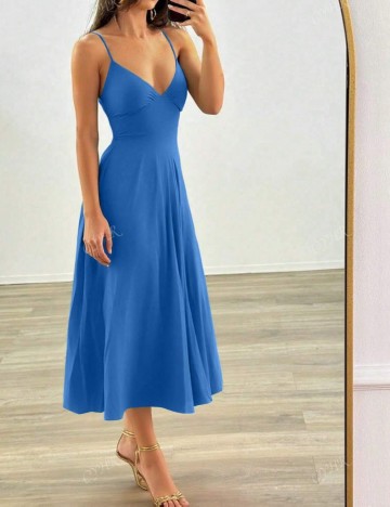 Rochie midi Shein, albastru