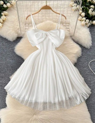Rochie mini Shein Curve+, alb