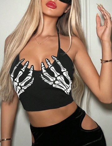 Top Shein, negru