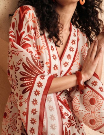 Kimono Shein, mix culori