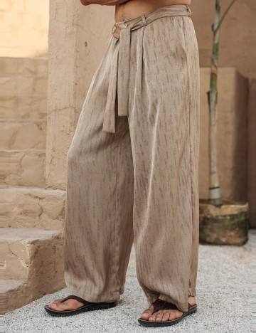 Pantaloni MANFINITY by Shein, maro