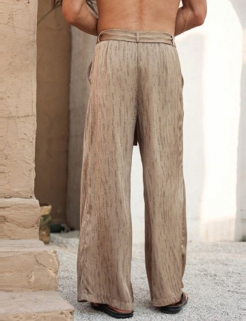 Pantaloni MANFINITY by Shein, maro