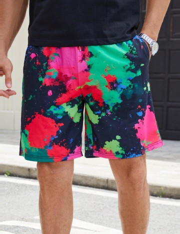 Pantaloni scurți MANFINITY by Shein, mix culori