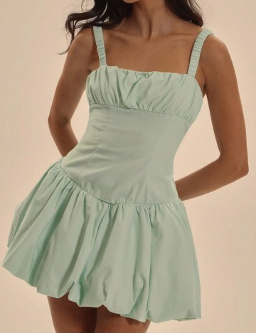 Rochie mini Shein, verde menta