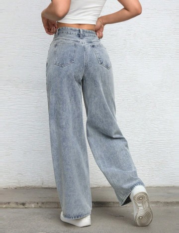 Jeans Shein, albastru