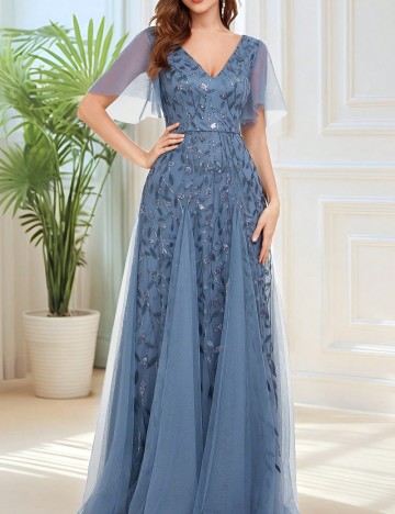 Rochie maxi Shein, albastru