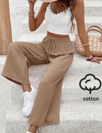 Pantaloni Shein, bej
