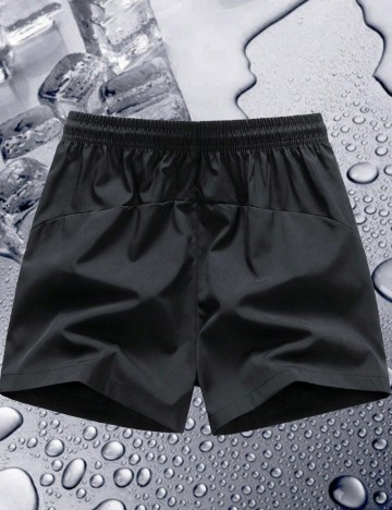 Pantaloni scurți Shein, negru