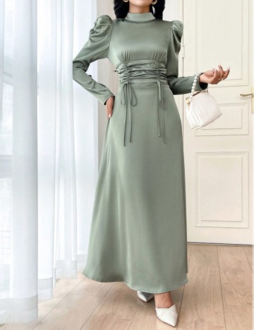 Rochie maxi Shein, verde
