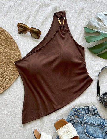 Top Shein Curve+, maro