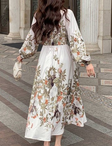 Rochie midi Shein, mix culori