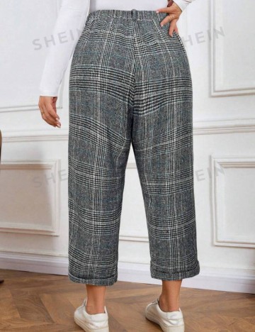Pantaloni Shein Curve+, mix culori