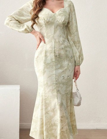 Rochie midi Shein, mix culori