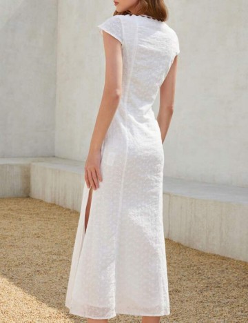 Rochie midi Shein, alb